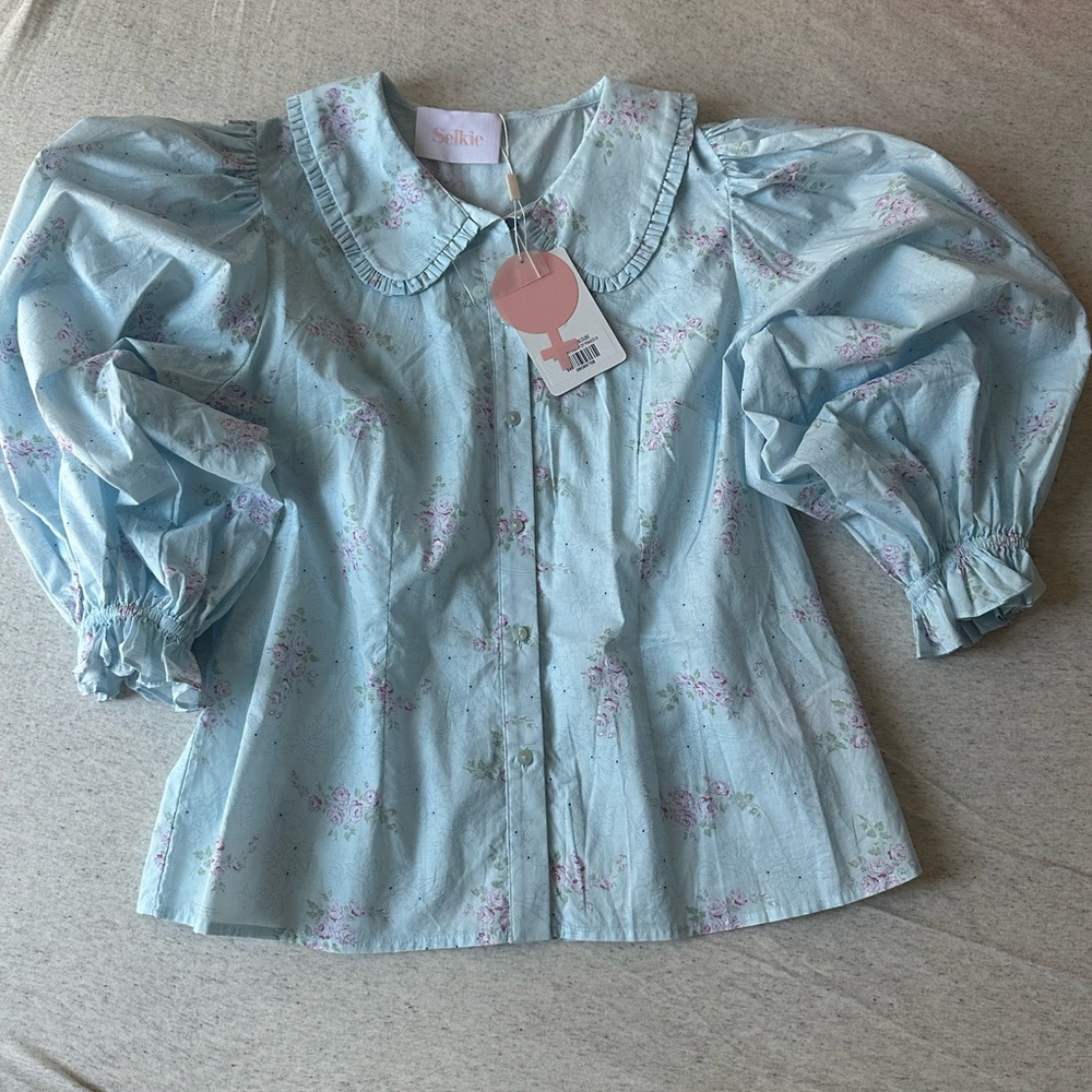 Selkie the Meadow Blouse in South of France